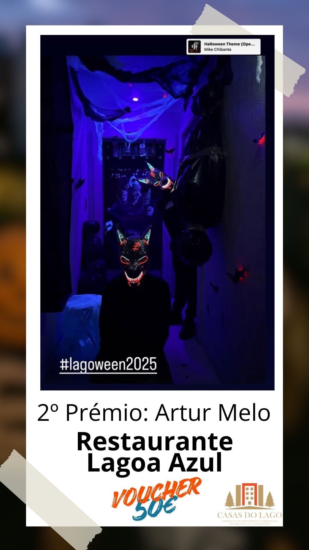 2.º Prémio Lagoween 2025