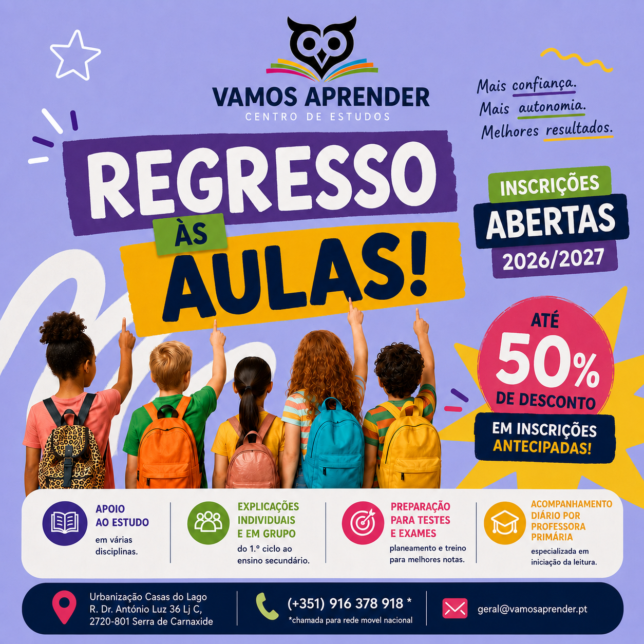 Vamos Aprender — Centro de Estudos